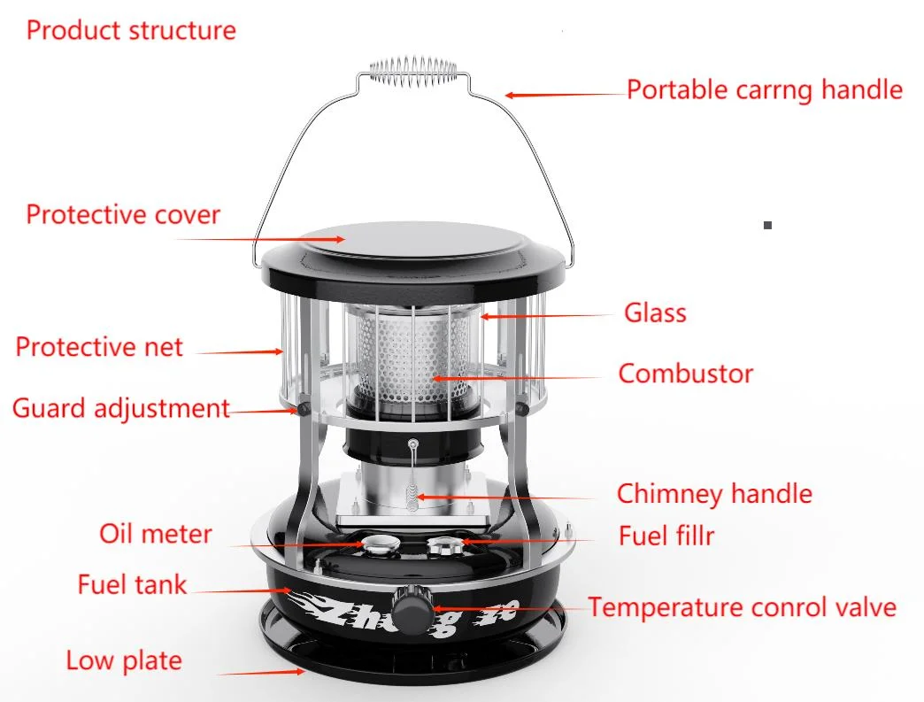 Fashionable Camping Use Portable Metal Kerosene Patio Gas Stove